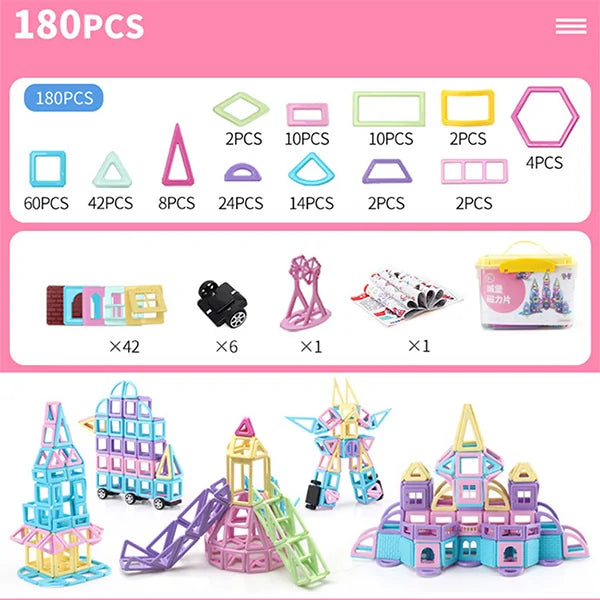 Big Size Magnetic Designer Construction Set Model