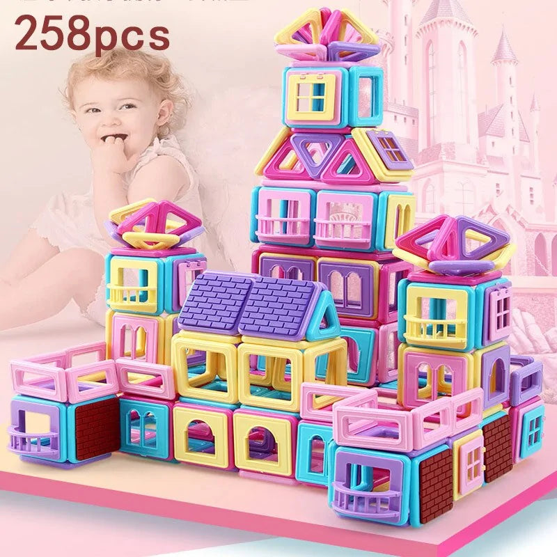 Big Size Magnetic Designer Construction Set Model