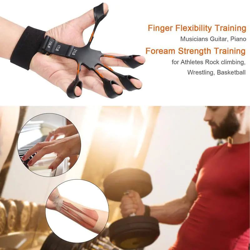 6 Resistant Level Guitar Finger Strengthener