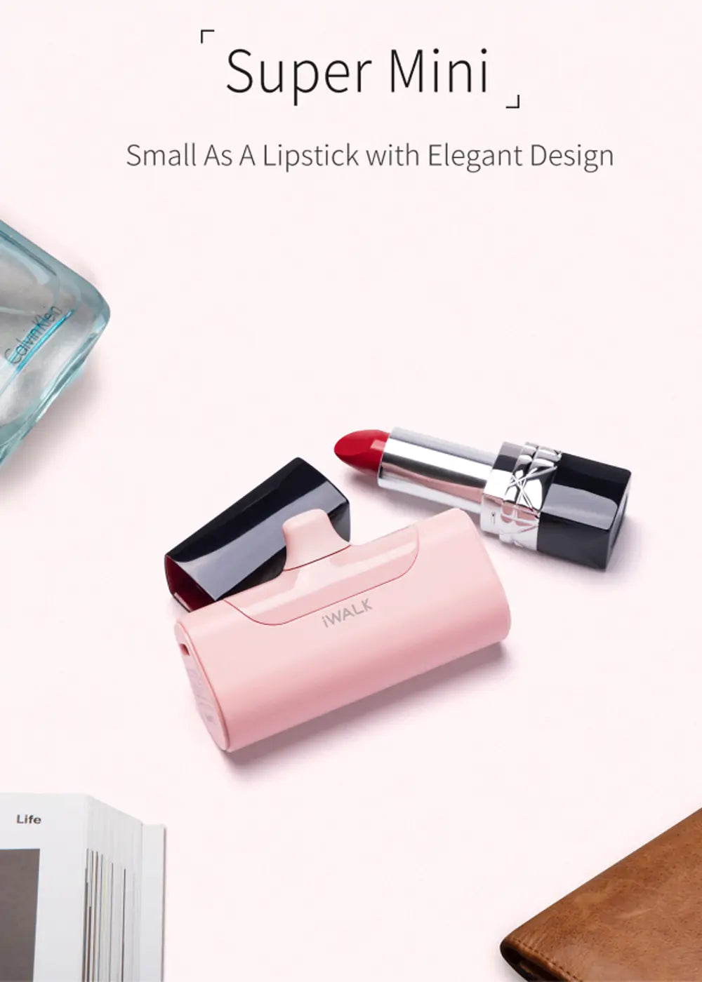 Mini Portable Power Bank: 4500mAh External Battery for iOS & Android