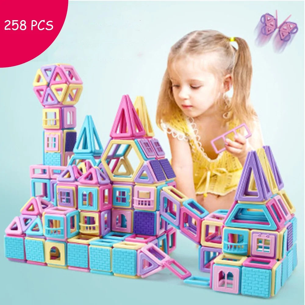 Big Size Magnetic Designer Construction Set Model