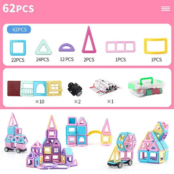 Big Size Magnetic Designer Construction Set Model