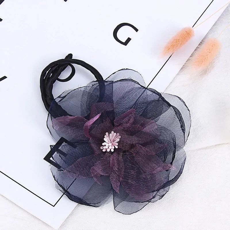Pearl Flower Magic Bun Maker - DIY Hairstyle Tool for Women and Girls