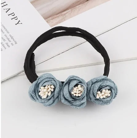 Pearl Flower Magic Bun Maker - DIY Hairstyle Tool for Women and Girls